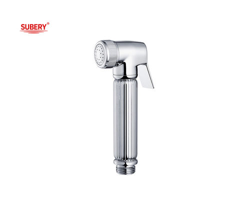 शौचालय क्रोम OEM Bidet हैंडशावर शॉवर स्प्रेयर सिर हैंडहोल्ड साफ बाथरूम
